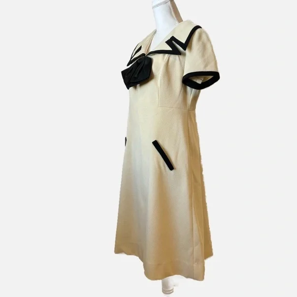 Vintage Fred Rothschild Of California A-Line Fit & Flare Midi Dress Size 16 - Picture 7 of 10